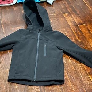 Black Hooded Jacket 2T to 3T